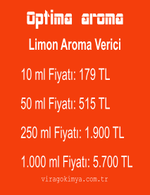 Optima Limon Aroma Verici