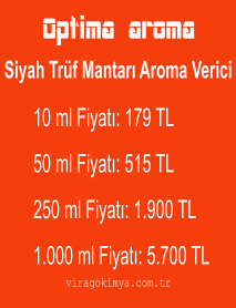 Optima Siyah Trüf Mantarı Aroma Verici