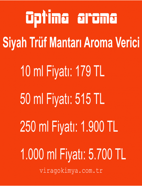 Optima Siyah Trüf Mantarı Aroma Verici
