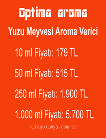 Optima Yuzu Meyvesi Aroma Verici