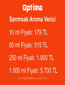 Optima Sarımsak Aroma Verici