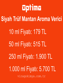 Optima Siyah Trüf Mantarı Aroma Verici