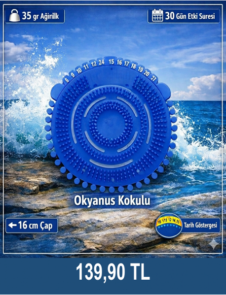 Okyanus Kokulu Pisuvar Koku Giderici - Virago Kimya