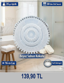 Beyaz Sabun Kokulu Pisuvar Koku Giderici - Virago Kimya