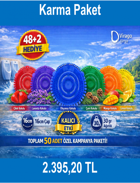 Toptan Koku Giderici Pisuvar Süzgeci - Karma Paket