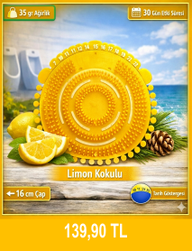 Limon Kokulu Pisuvar Koku Giderici - Virago Kimya