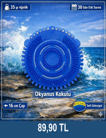 Okyanus Kokulu Pisuvar Koku Giderici - Virago Kimya