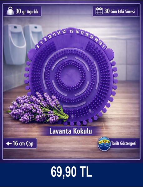 Lavanta Kokulu Pisuvar Koku Giderici - Virago Kimya