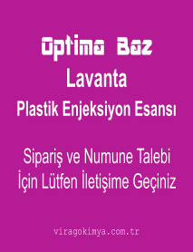 Optima Baz Plastik Enjeksiyon Lavanta Esansı