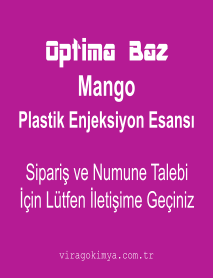 Optima Baz Plastik Enjeksiyon Mango Esansı