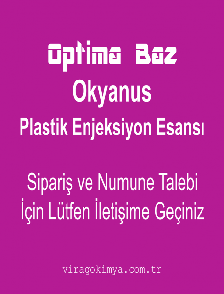 Optima Baz Plastik Enjeksiyon Okyanus Esansı