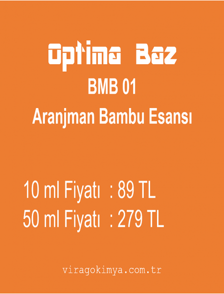 Optima Baz BMB - 01 Aranjman Bambu Esansı 