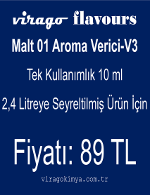 01 Virago Malt 01 Aroma Verici V-3 10 ml