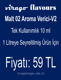 02 Virago Malt 02 Aroma Verici V-2 10 ml