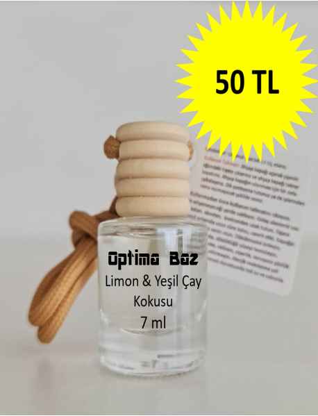 Optima Baz Limon & Yeşil Çay Kokusu 7 ml