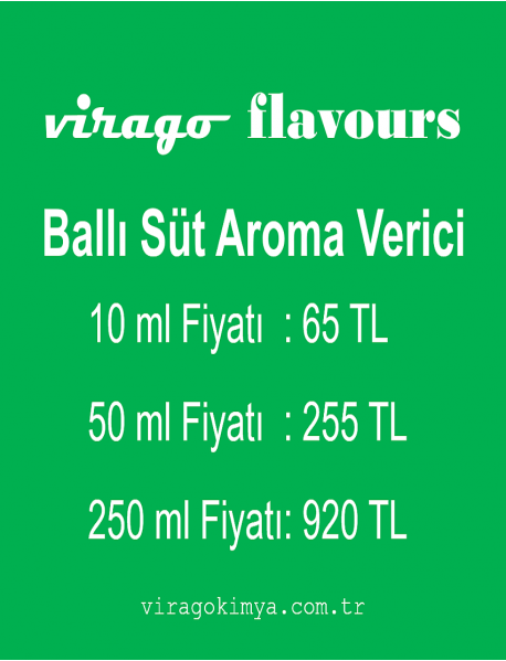 Virago Ballı Süt Aroma Verici